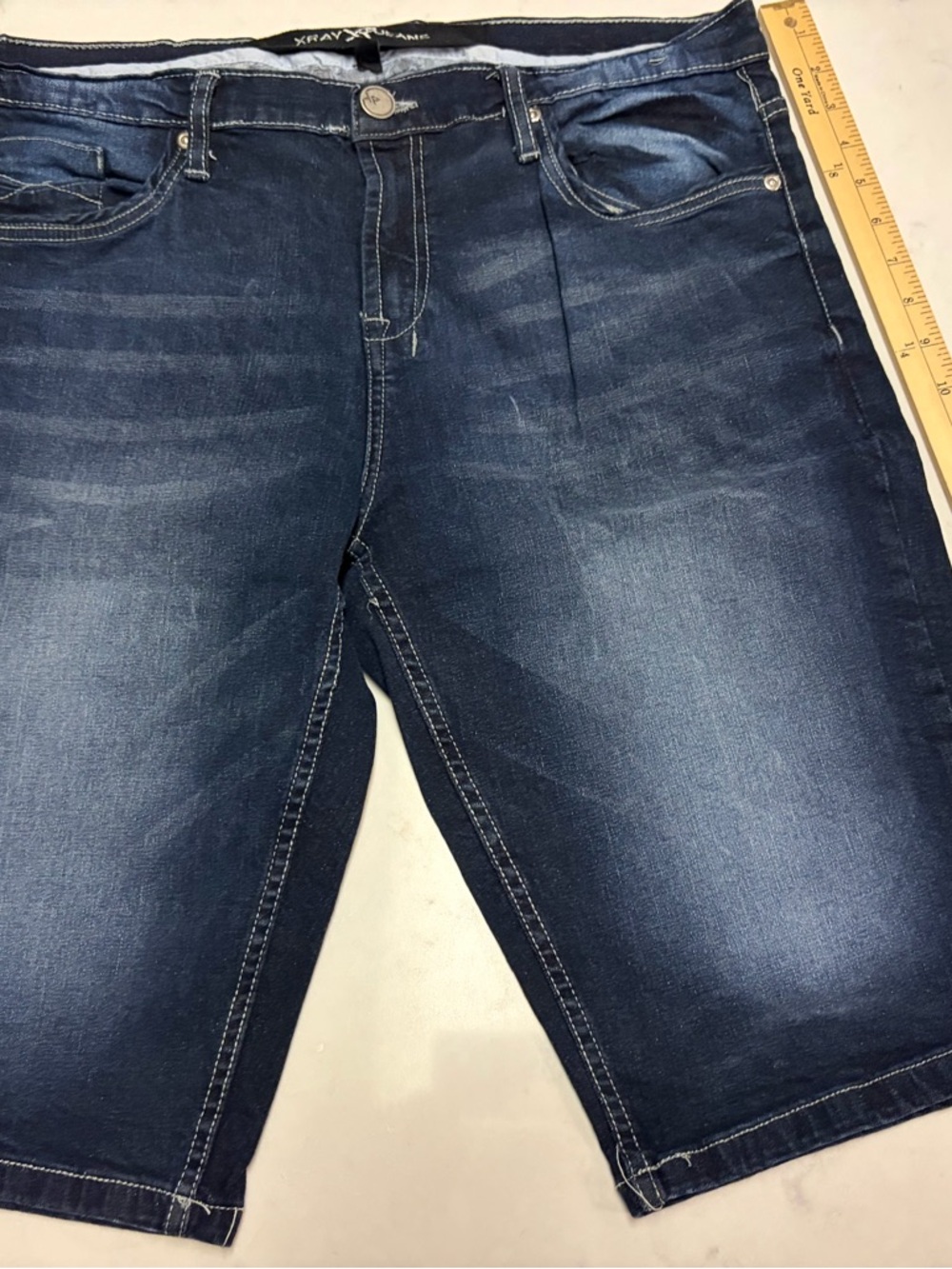 A-009 Dark Indigo Denim Shorts